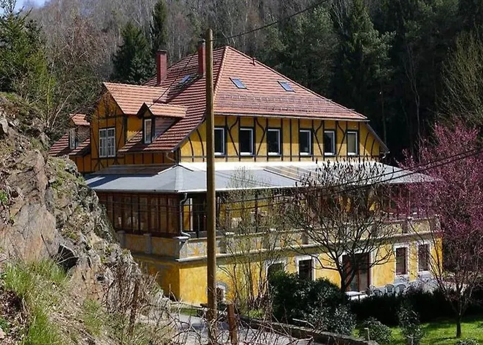 别墅 Rotschoenberg Im Tal Der Freiberger Mulde