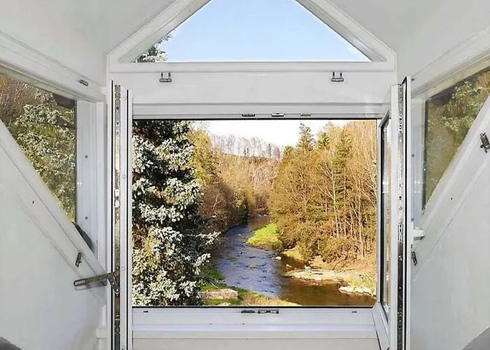 别墅 Rotschoenberg Im Tal Der Freiberger Mulde *